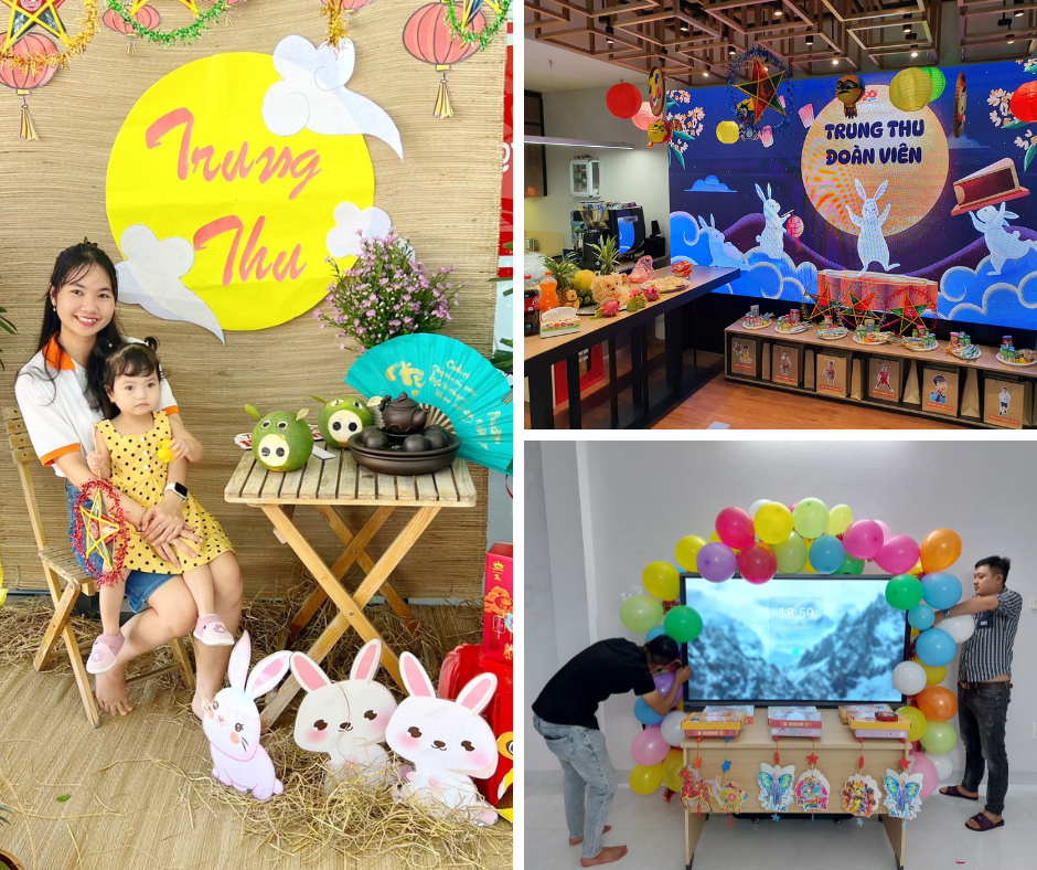 Chương trình "Trung thu đoàn viên" tại 3 chi nhánh của Ademax