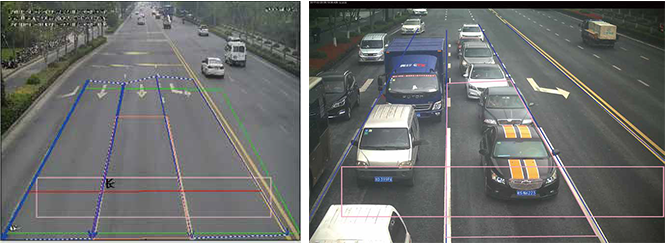 Camera IOC ghi hình sắc nét, dễ dàng nhận diện phương tiện.