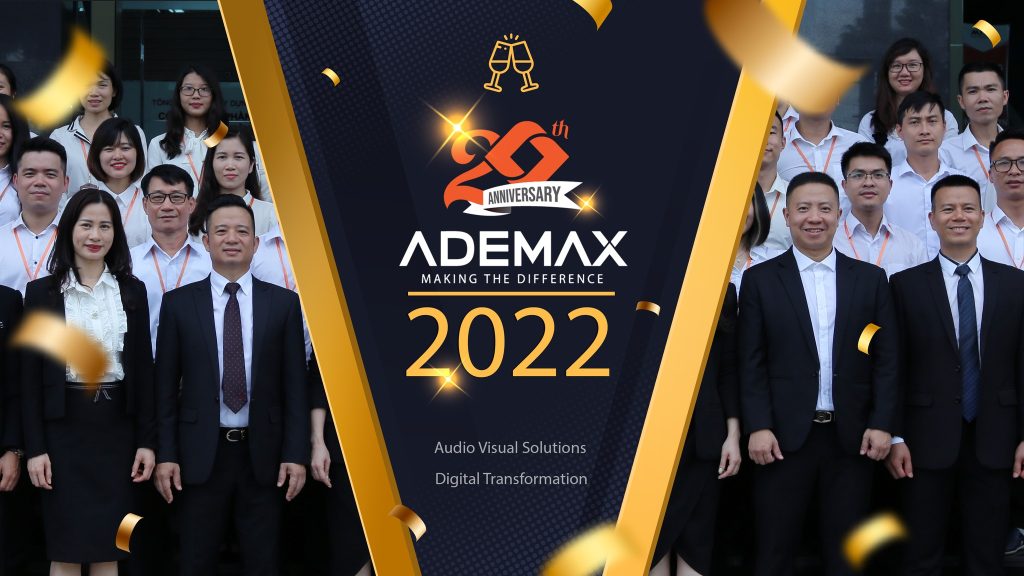 Ademax tuổi 20 – Chuyển mình mạnh mẽ trong không gian số