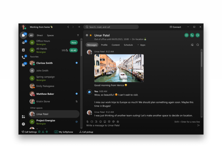 Webex có giao diện mới nâng cao trải nghiệm người dùng