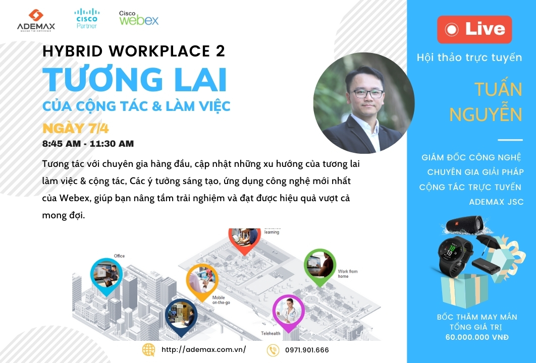 Tương tác cùng chuyên gia Cisco – Nhận quà lên đến 60 triệu đồng