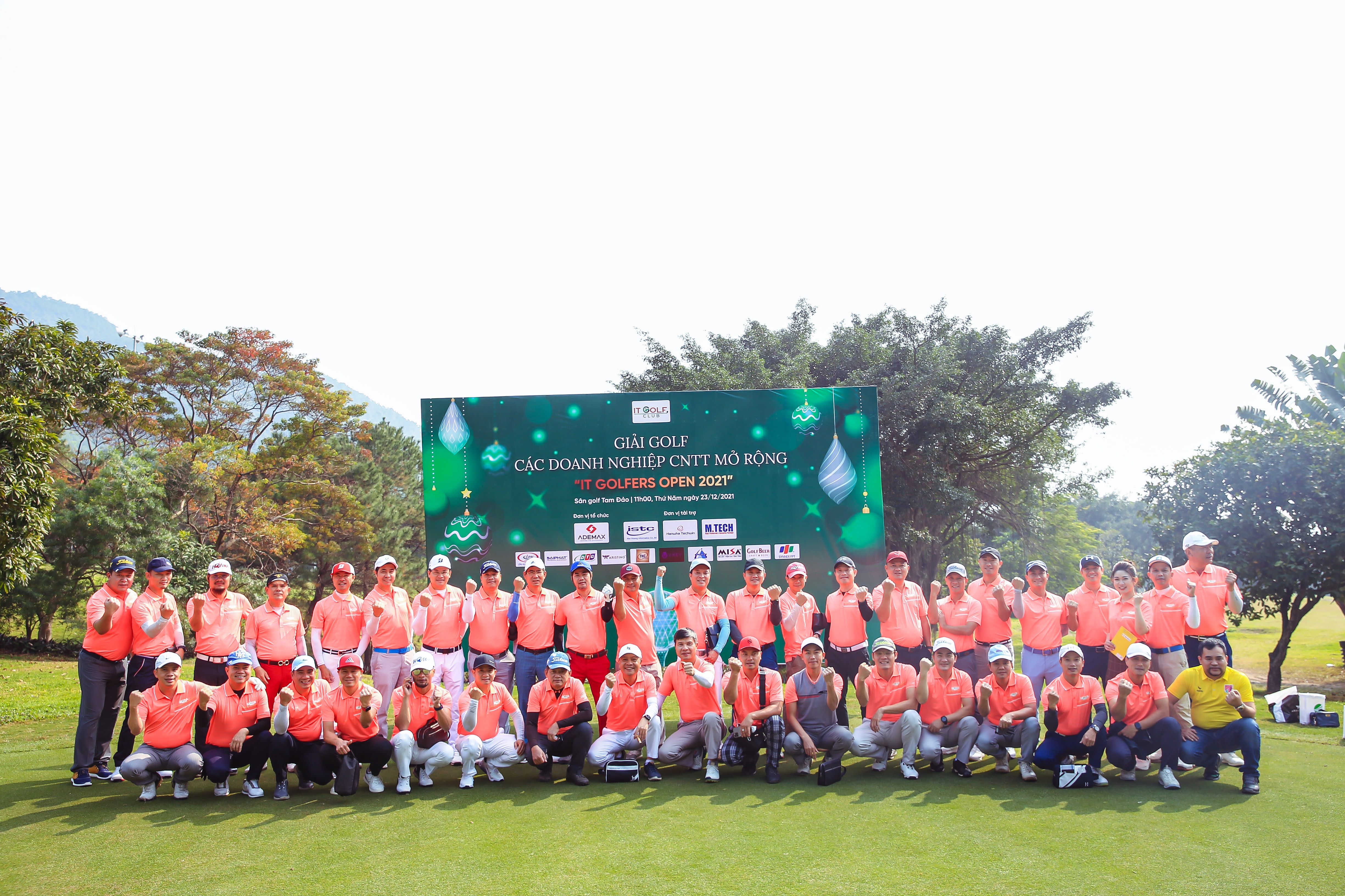 Giải đấu IT Golfers Open 2021 khởi tranh thành công tại sân golf Tam Đảo