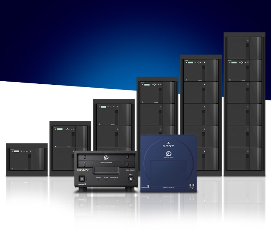 Sony Optical Disc – Lưu trữ dữ liệu dài hạn, an toàn vượt trội