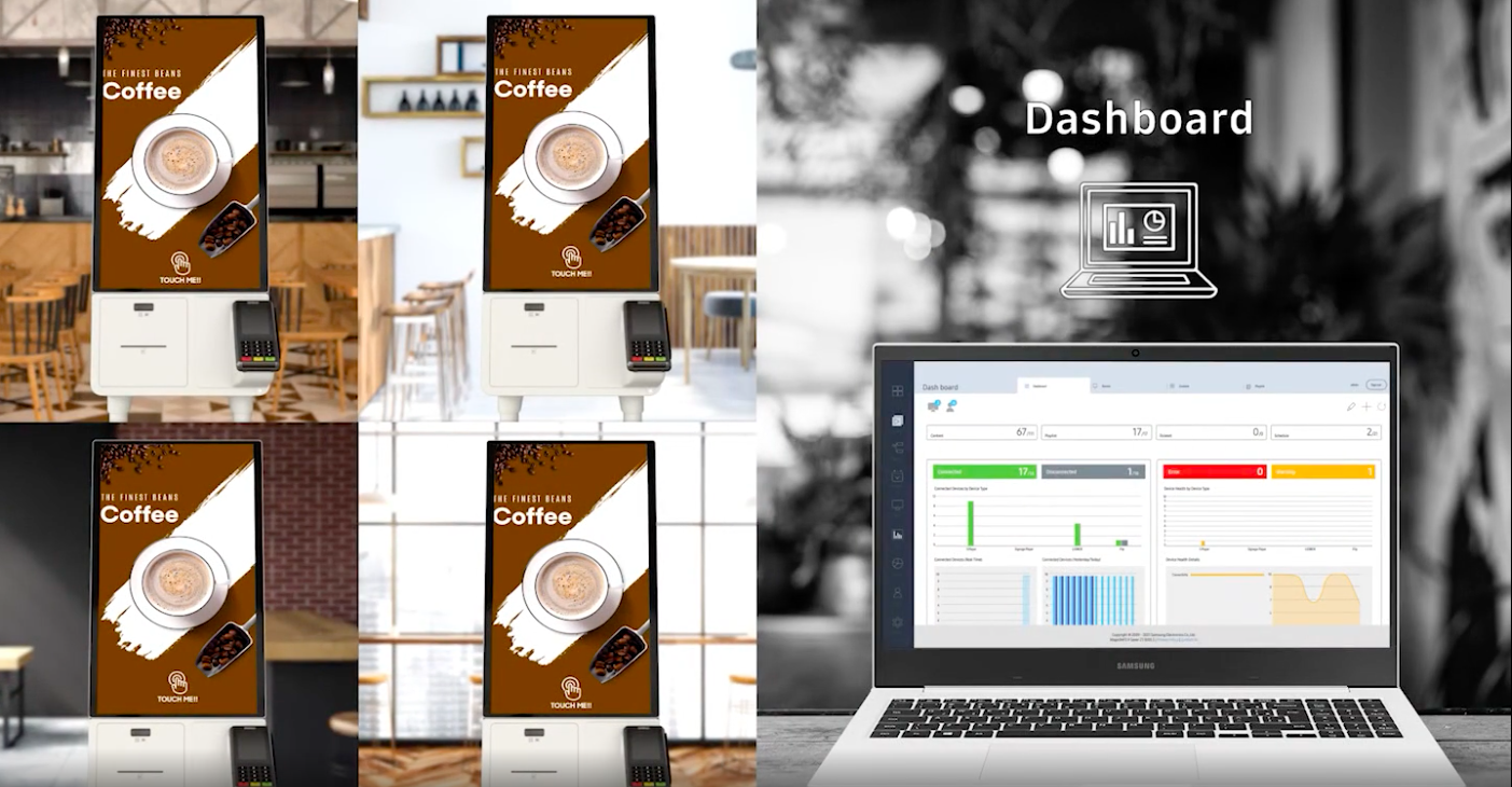 Quản lý từ xa cho phép bạn chẩn đoán và giải quyết các sự cố trên Kiosk đã triển khai từ mọi thiết bị có thể truy cập web một cách dễ dàng. Quản lý từ xa cho phép bạn chẩn đoán và giải quyết các sự cố trên Kiosk đã triển khai từ mọi thiết bị có thể truy cập web một cách dễ dàng.