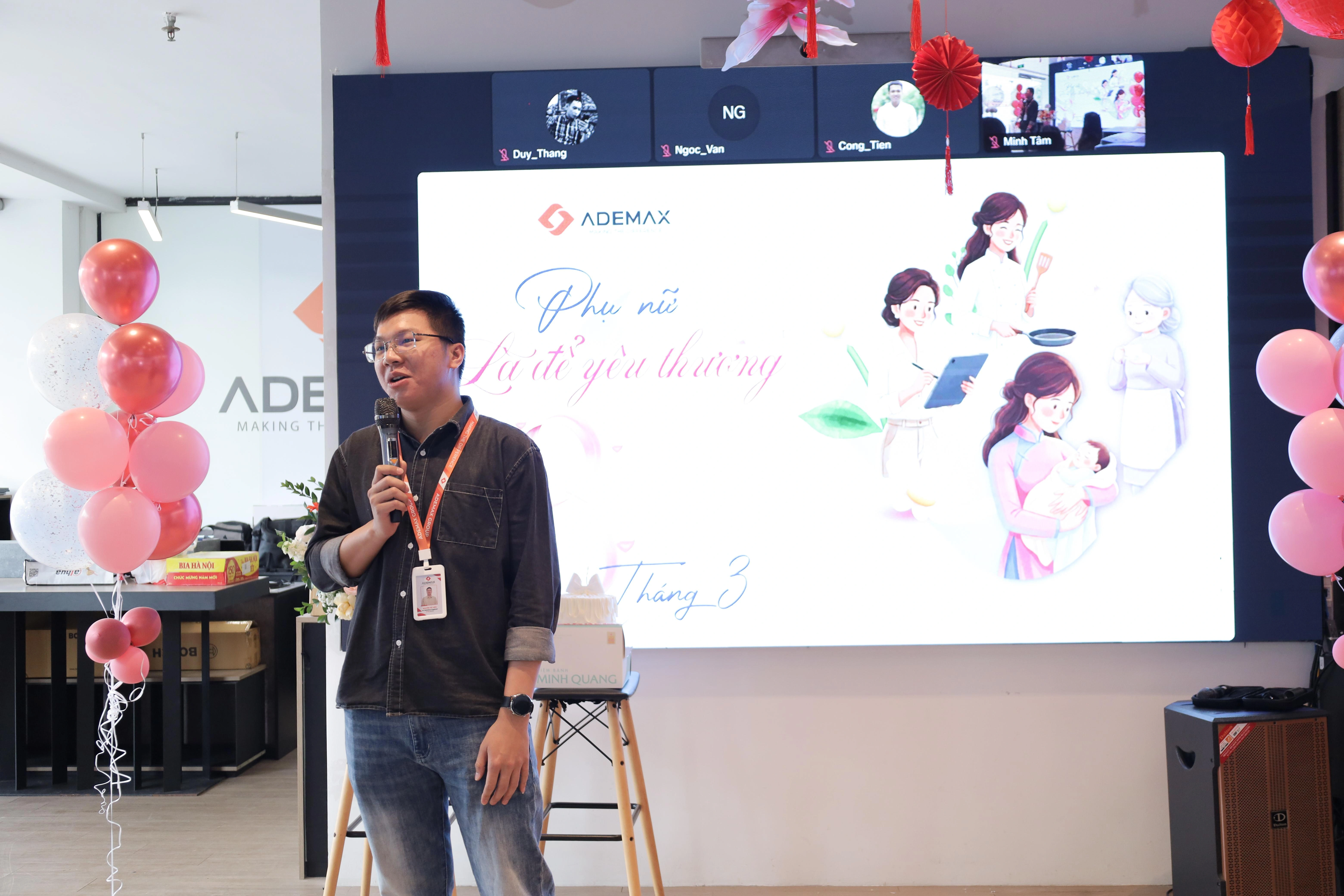 ADEMAX GỬI LỜI TRI ÂN TỚI “NỬA THẾ GIỚI” NHÂN NGÀY QUỐC TẾ PHỤ NỮ 8/3
