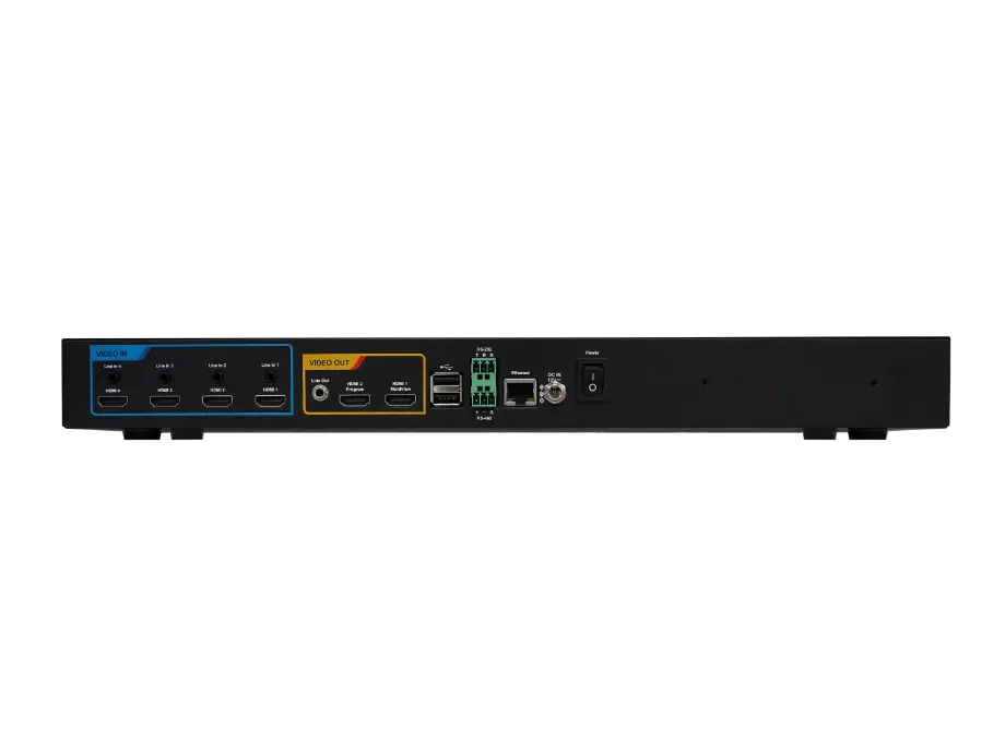 4-Channel HD Recording and Streaming Media Processor Lumens LC200