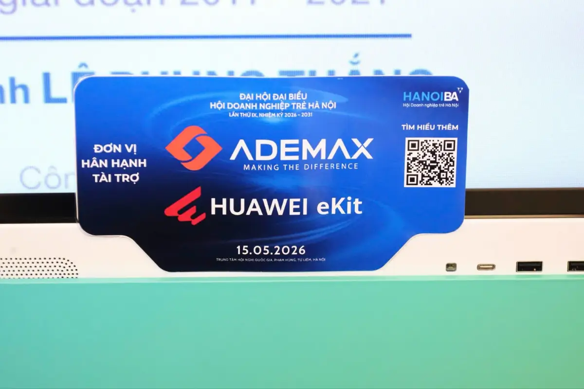 ADEMAX VINH DỰ NHẬN BẰNG KHEN CỦA CHỦ TỊCH UBND TP. HÀ NỘI TẠI ĐẠI HỘI HANOIBA IX